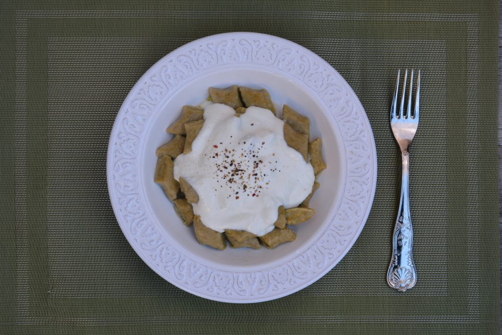 Gnocchi di soia verde