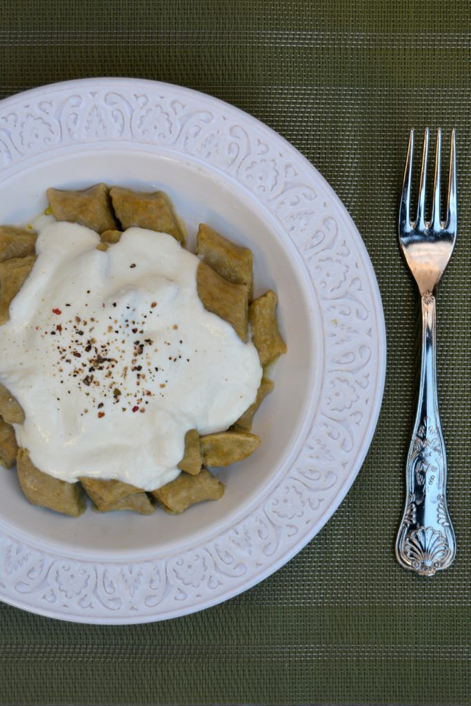 gnocchi di soia verde