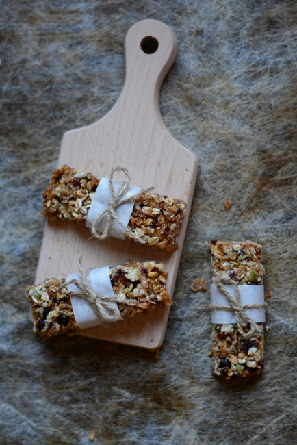 Barrette di cereali e frutta secca senza zucchero