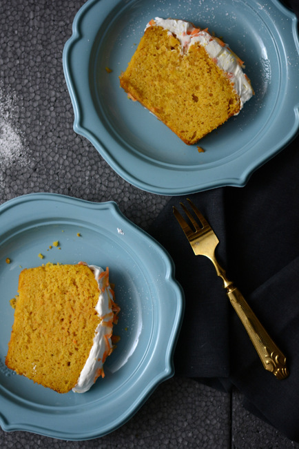 Plumcake integrale alle carote senza zucchero