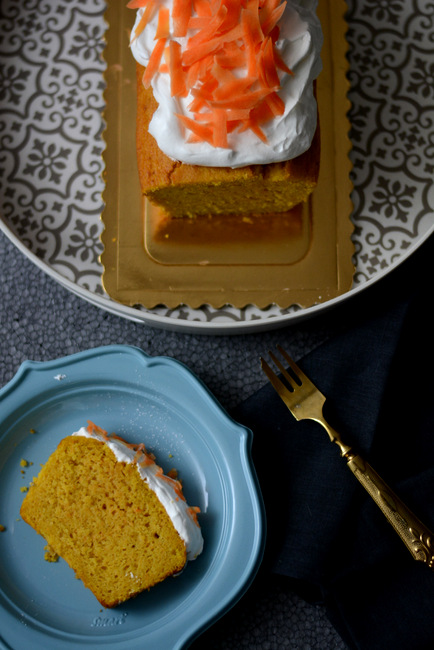 Plumcake integrale alle carote senza zucchero