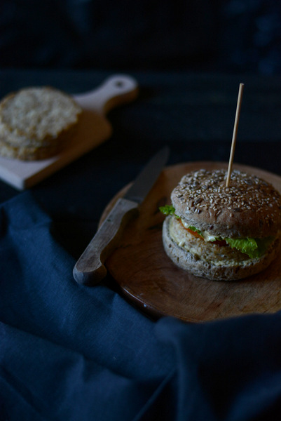 Burger di cavolfiore e spezie